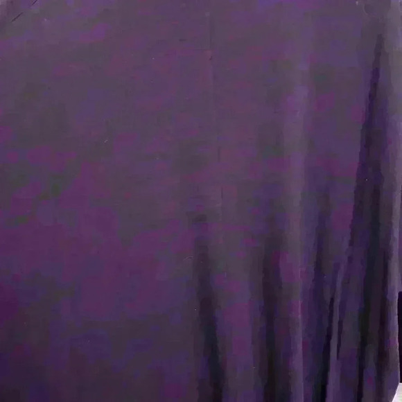 Bryn Walker Knit Dress Dolman Sleeve  Purple Lagenlook top large - Picture 4 of 6